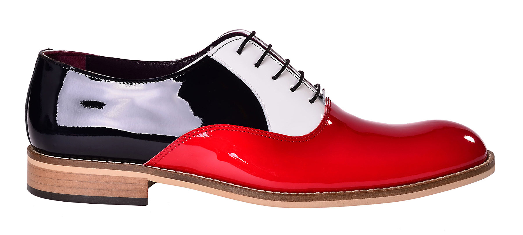 Handmade Oxford Patent Leather Shoes